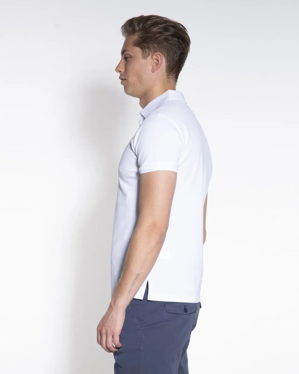 Polo Ralph Lauren Slim Fit Stretch Mesh Polo KM - Afbeelding 4