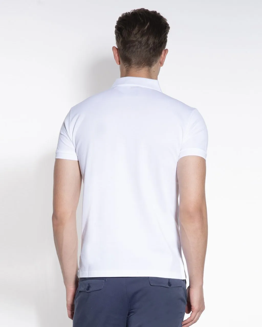 Polo Ralph Lauren Slim Fit Stretch Mesh Polo KM - Afbeelding 5