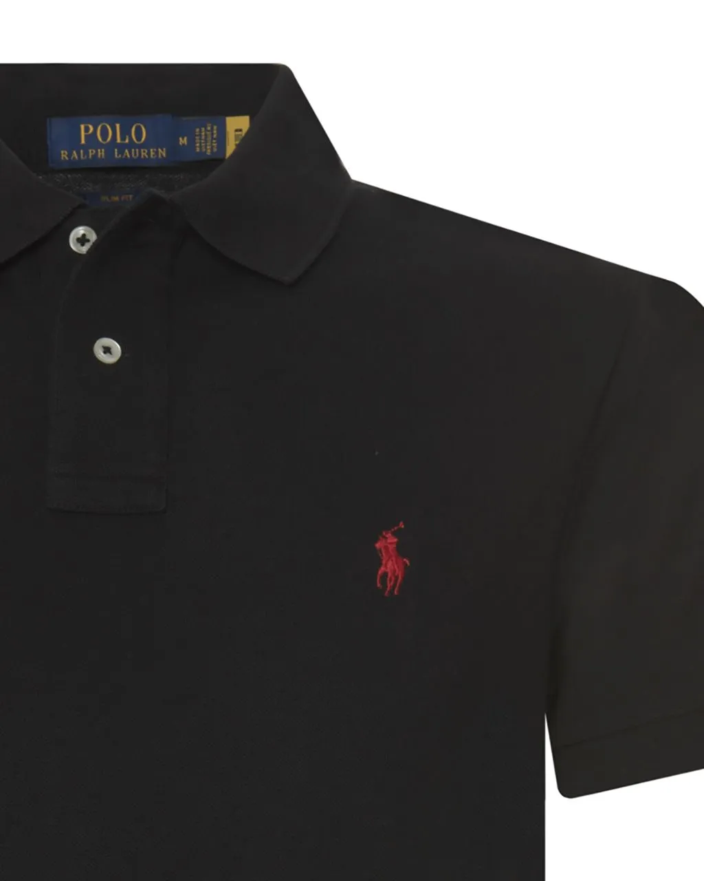 Polo Ralph Lauren Slim Fit Mesh Polo KM - Afbeelding 3